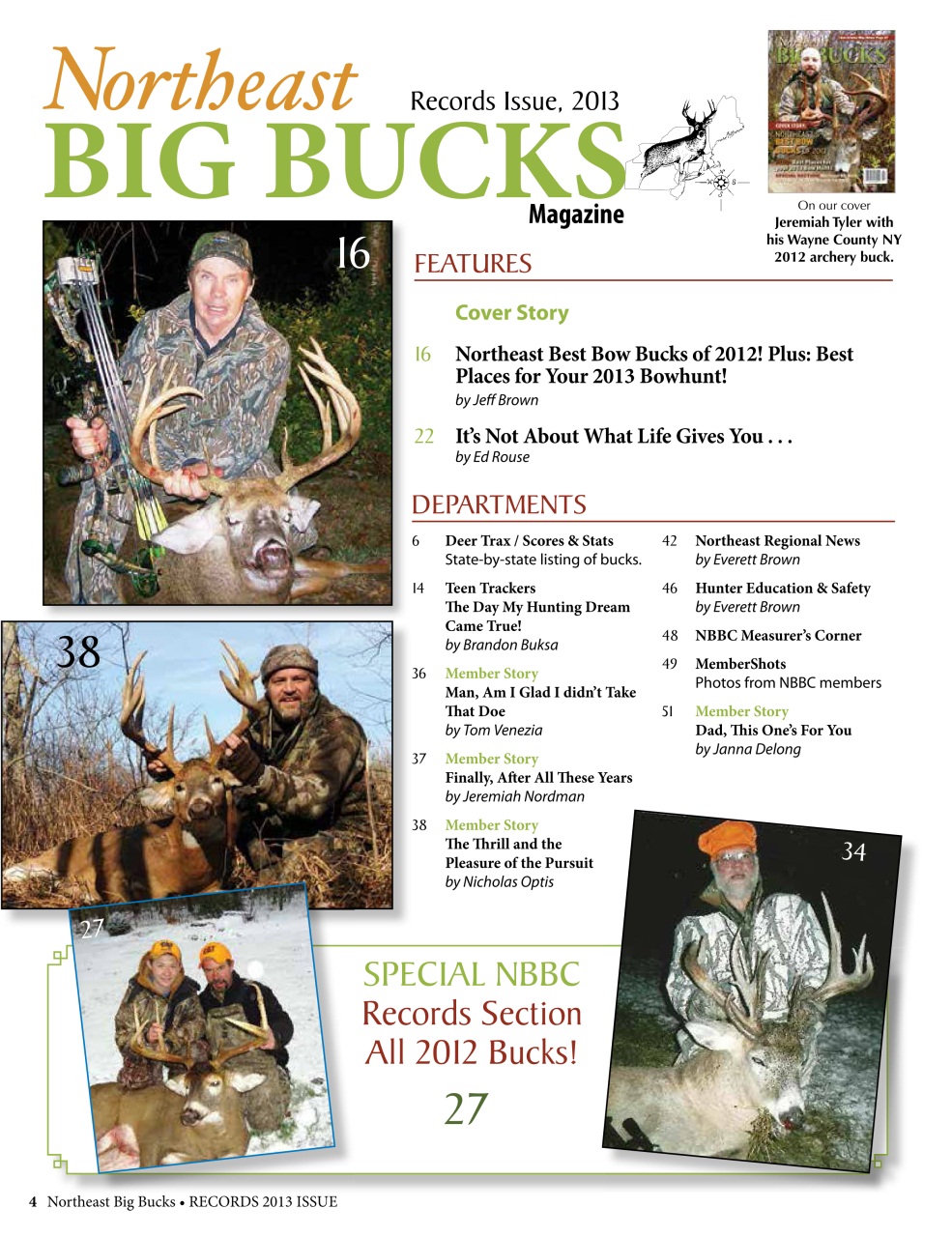 Northeast Big Bucks Preview Pages