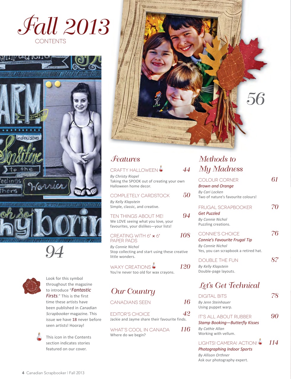 Creative Scrapbooker Preview Pages