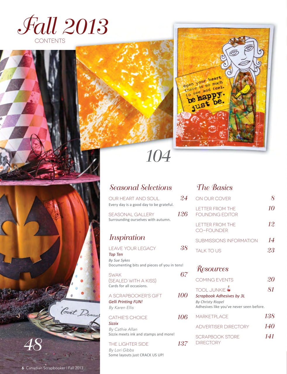 Creative Scrapbooker Preview Pages