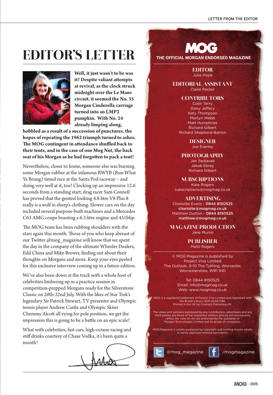 MOG Magazine Preview Pages