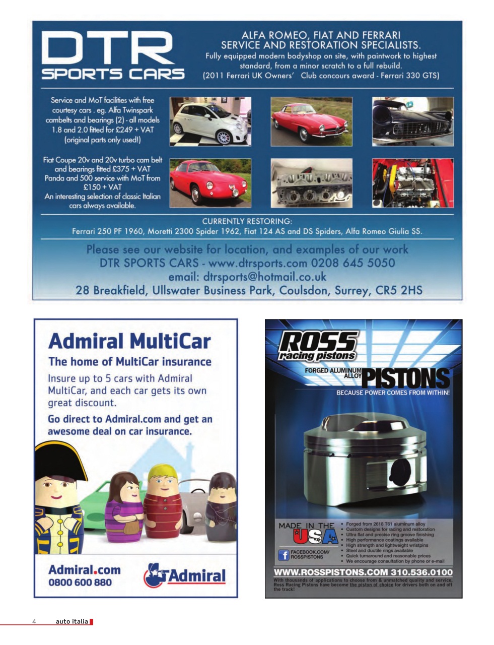 AutoItalia Magazine Preview Pages