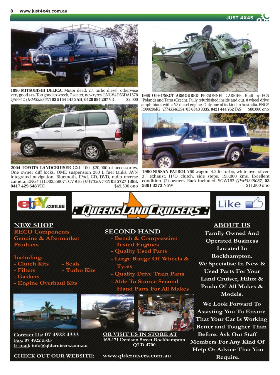 JUST 4X4S Preview Pages