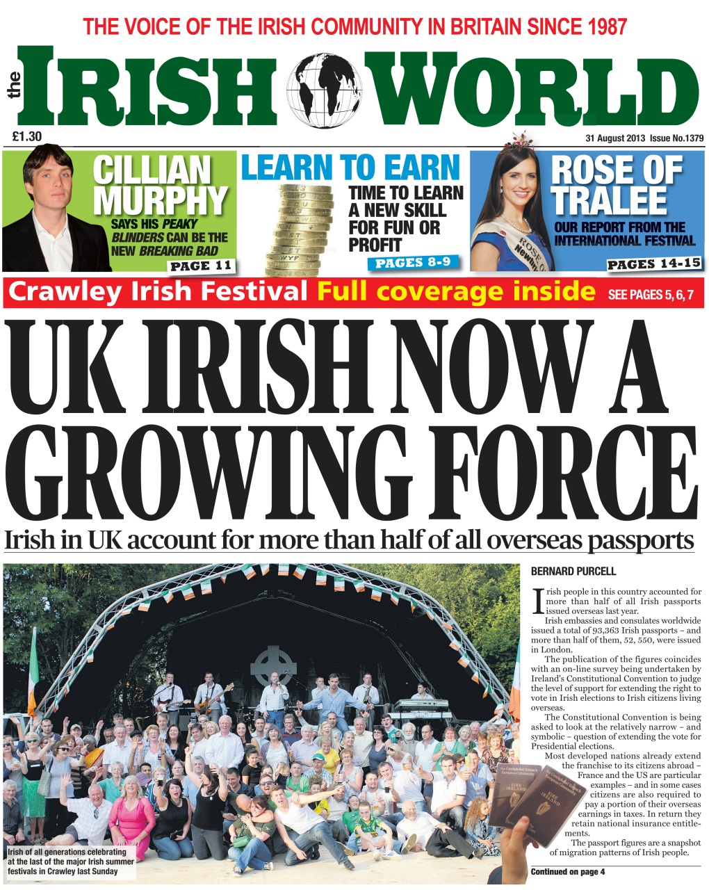 Irish World Preview Pages