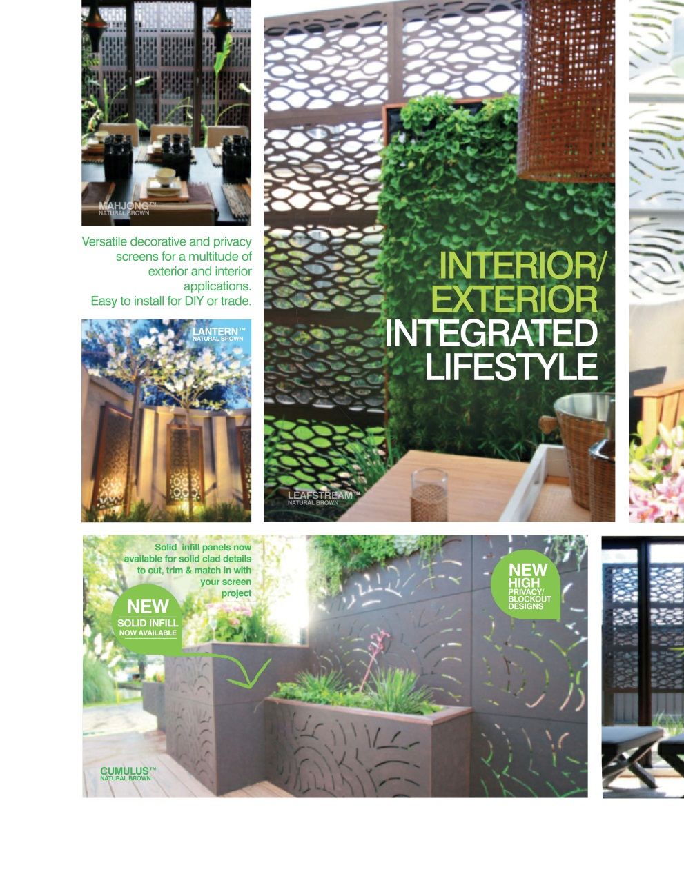 Outdoor Living Preview Pages