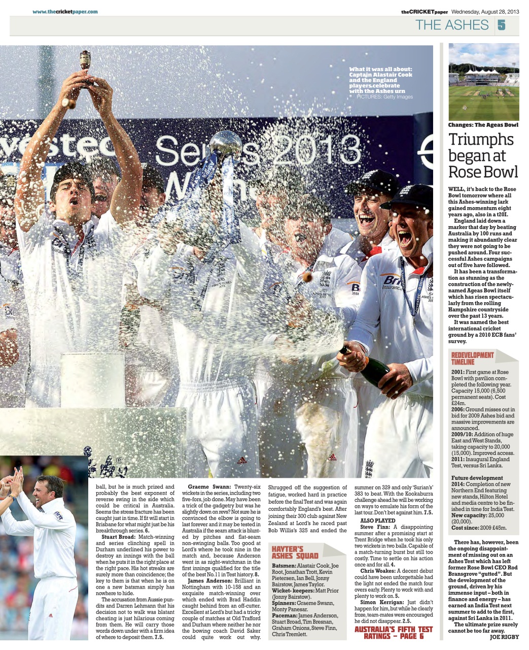 The Cricket Paper Preview Pages