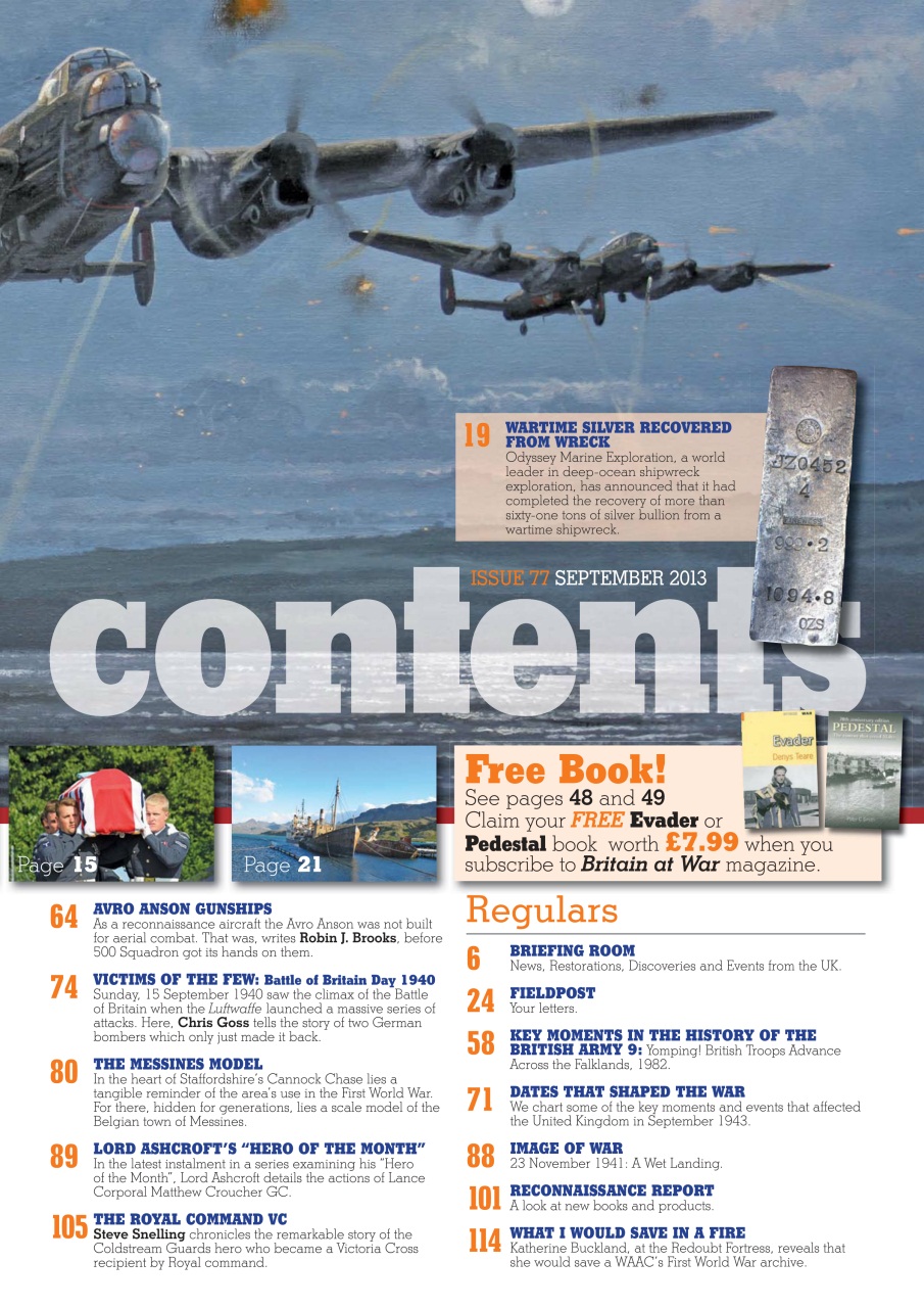 Britain at War Magazine Preview Pages