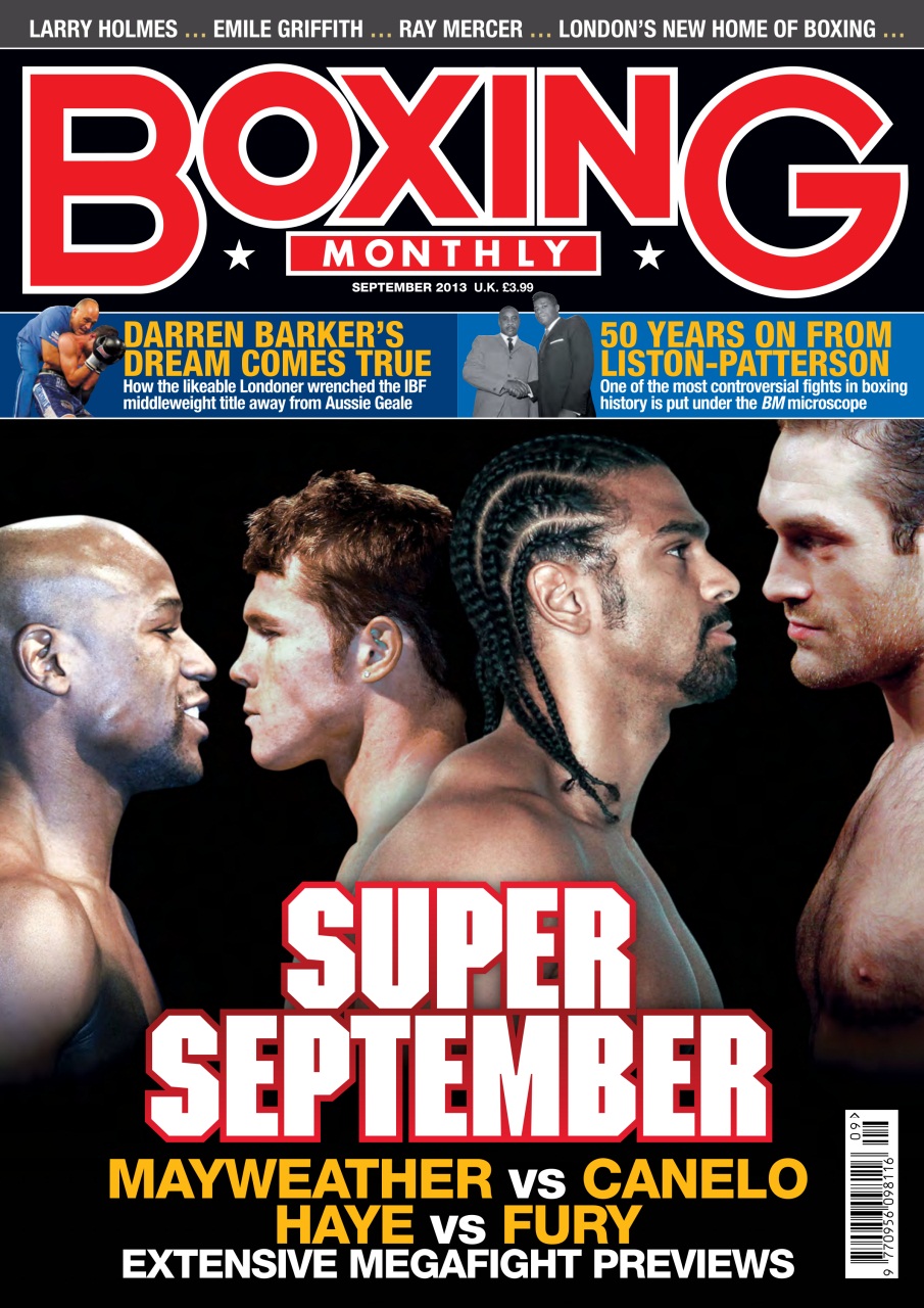 Boxing Monthly Preview Pages