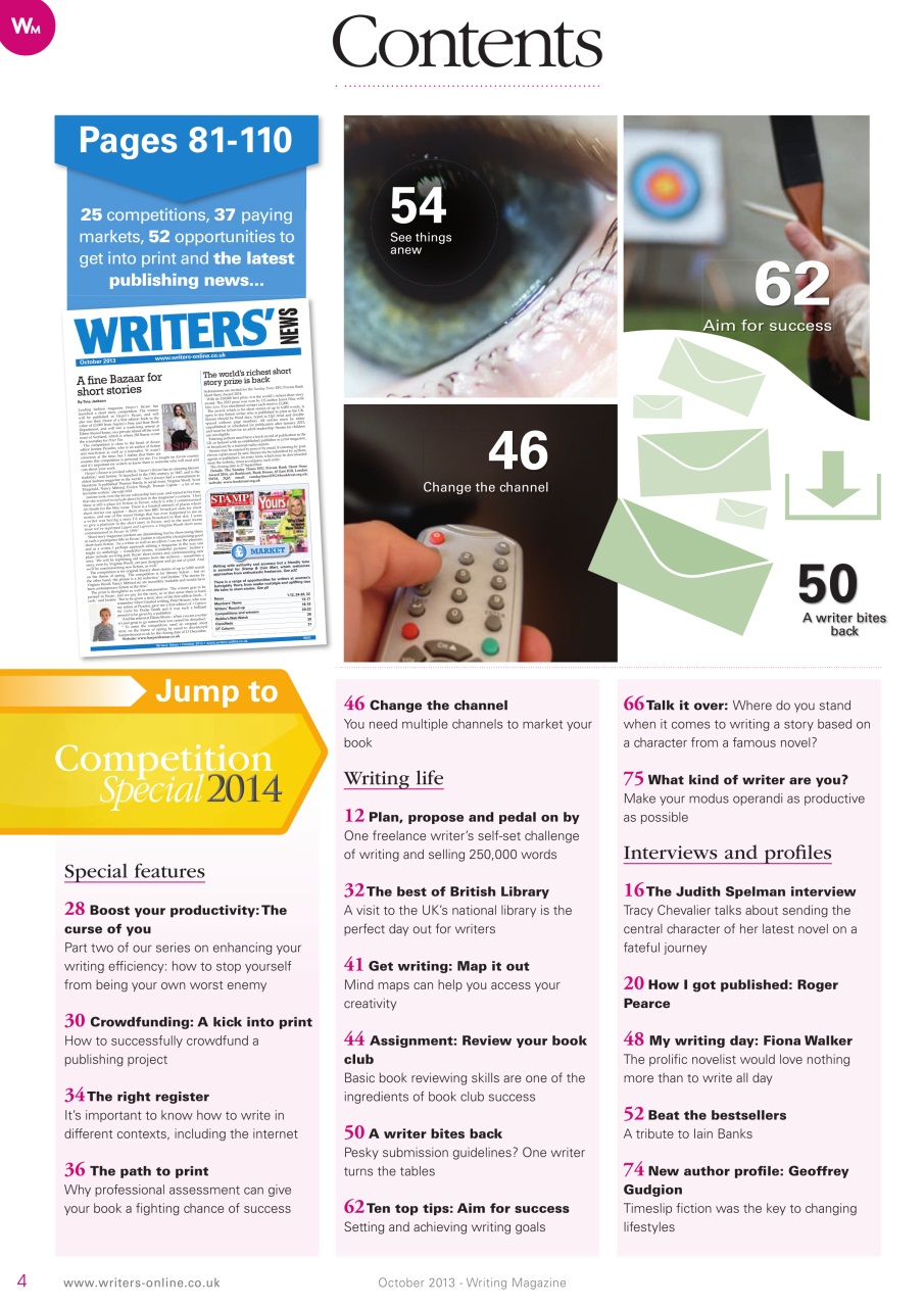 Writing Magazine Preview Pages