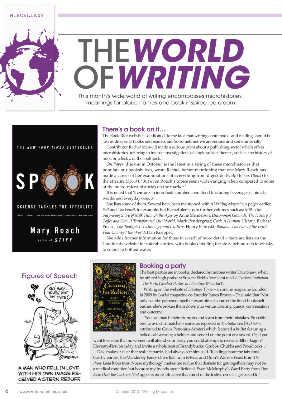 Writing Magazine Preview Pages