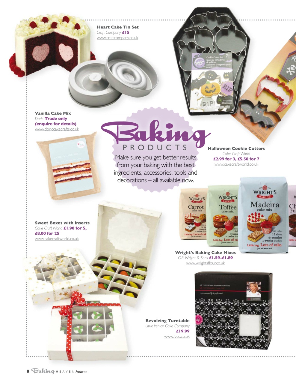 Bake & Decorate Preview Pages
