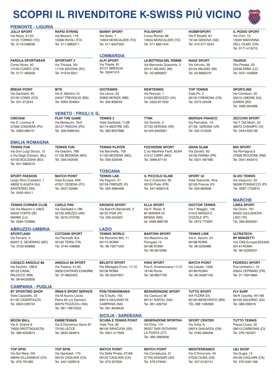 Il Tennis Italiano Preview Pages
