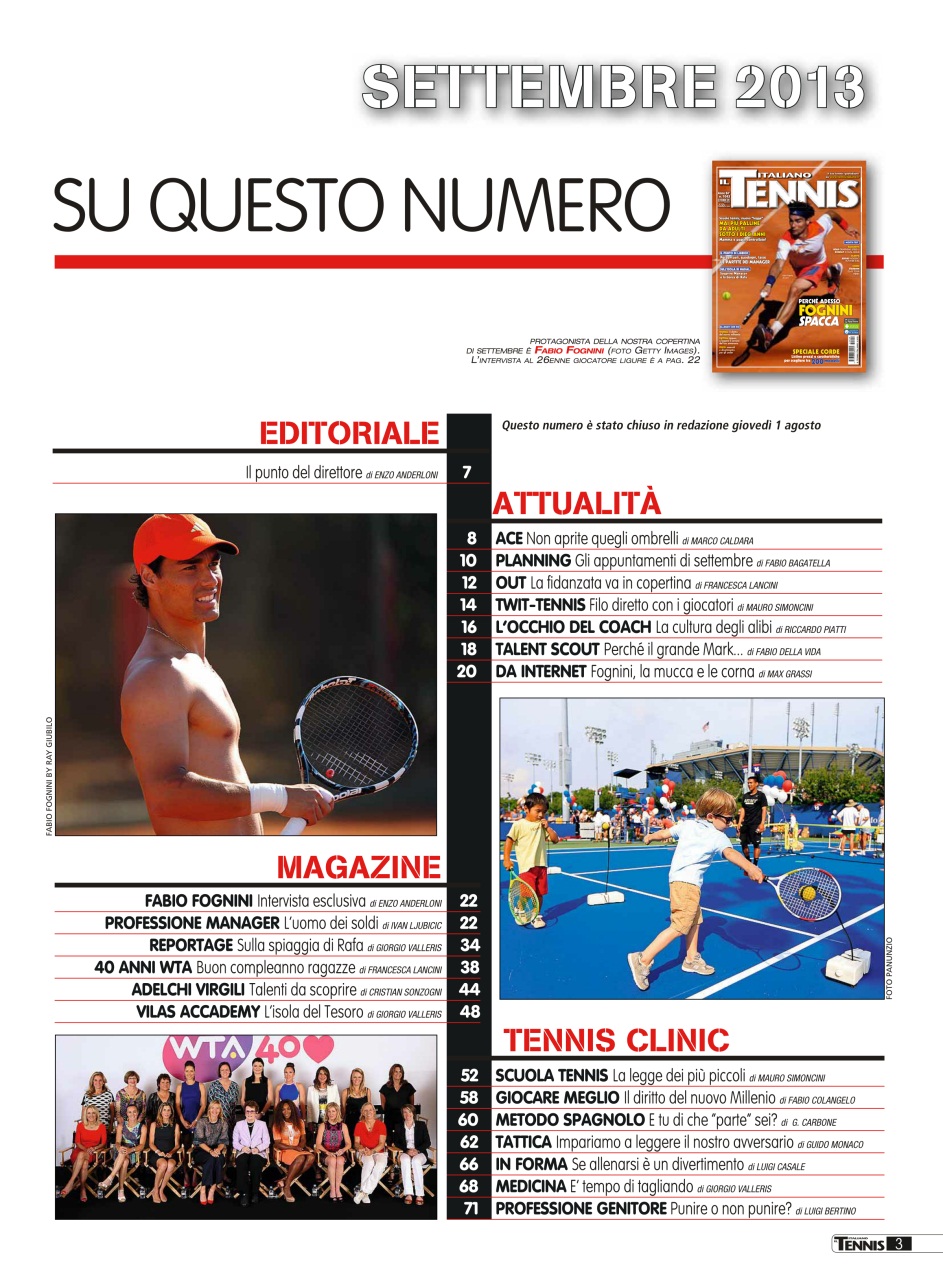 Il Tennis Italiano Preview Pages