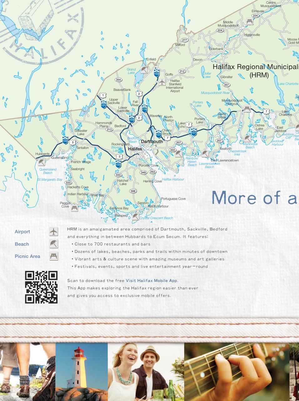 Greater Halifax Visitor Guide Preview Pages
