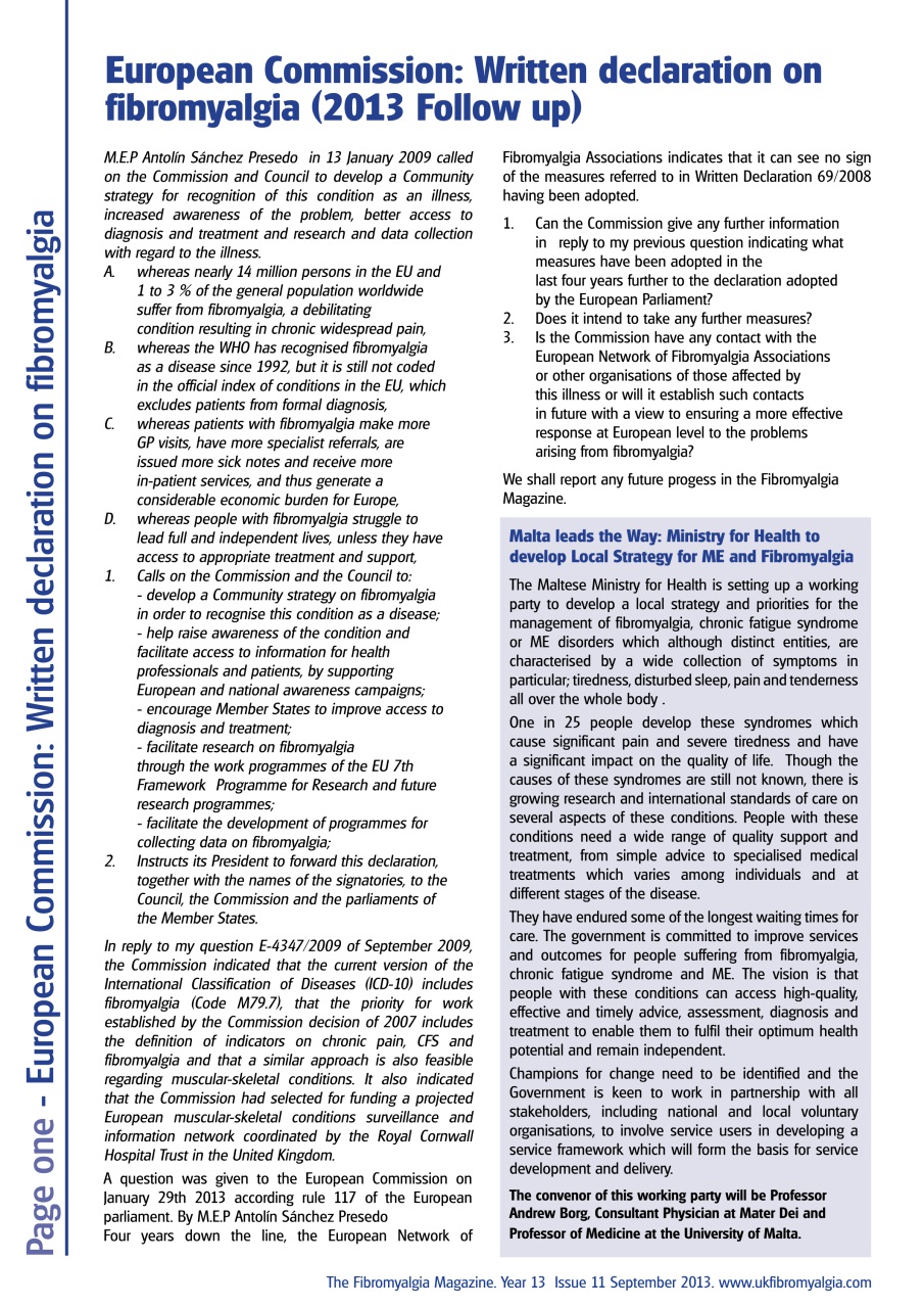 Fibromyalgia Magazine Preview Pages