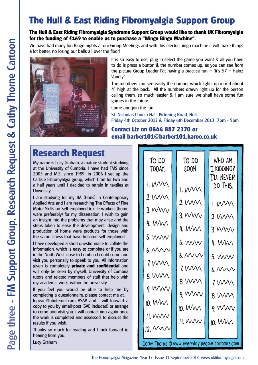 Fibromyalgia Magazine Preview Pages