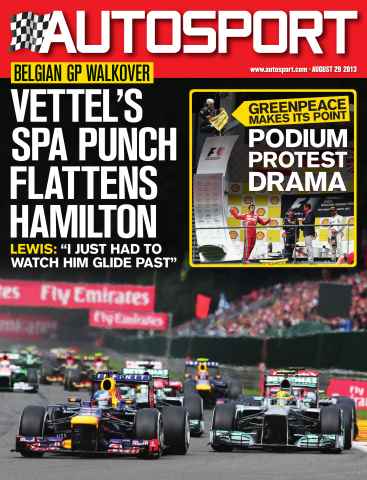 Autosport issue 29th August 2013
