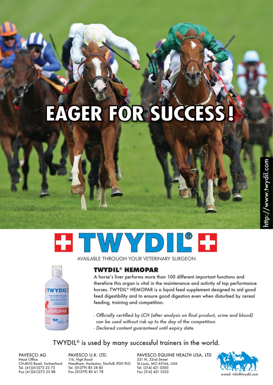 European Trainer Magazine - horse racing Preview Pages