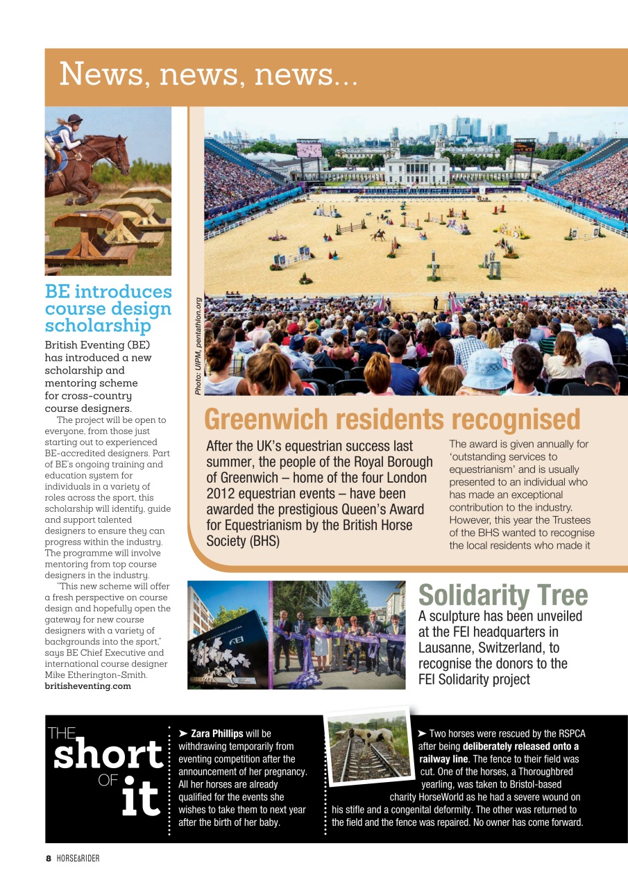 Horse&Rider Magazine - UK equestrian magazine for Horse and Rider Preview Pages