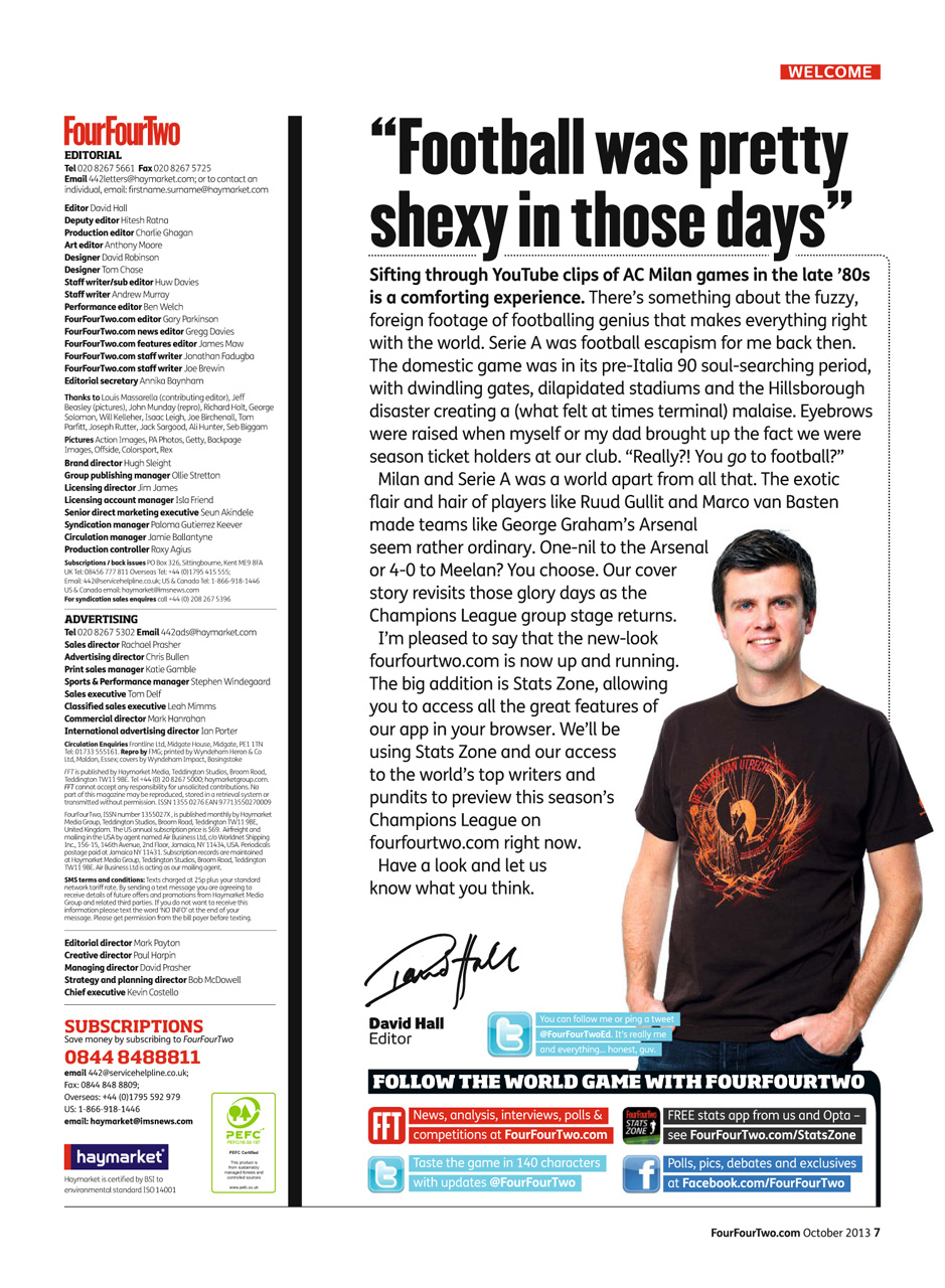 FourFourTwo Preview Pages