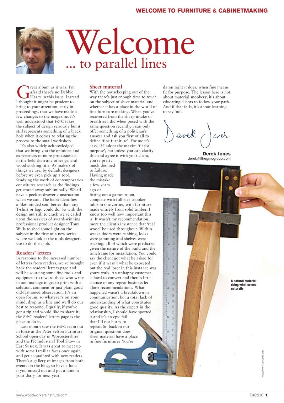 Furniture & Cabinetmaking Preview Pages