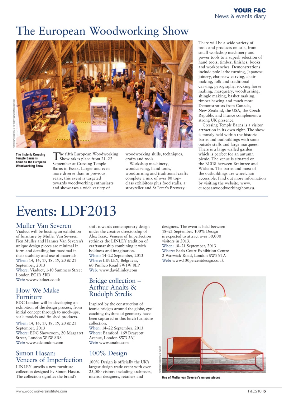 Furniture & Cabinetmaking Preview Pages