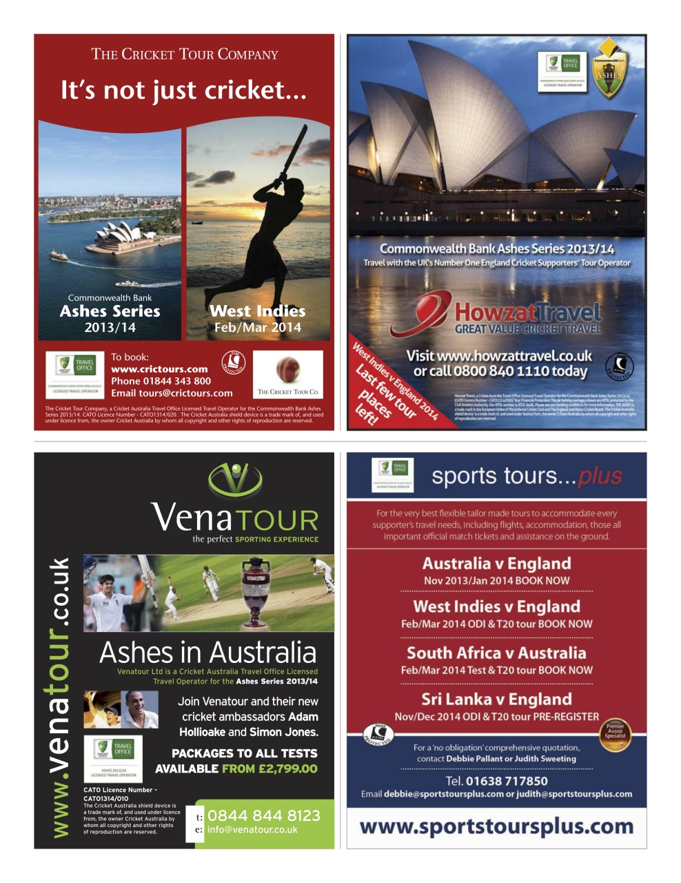 The Cricketer Magazine Preview Pages