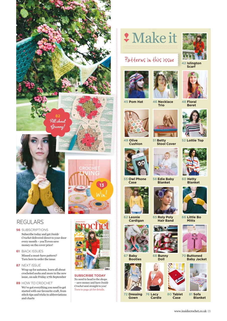 Inside Crochet Preview Pages