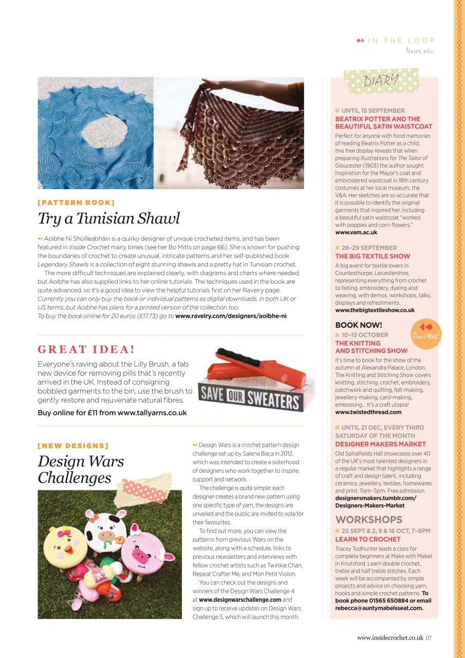 Inside Crochet Preview Pages