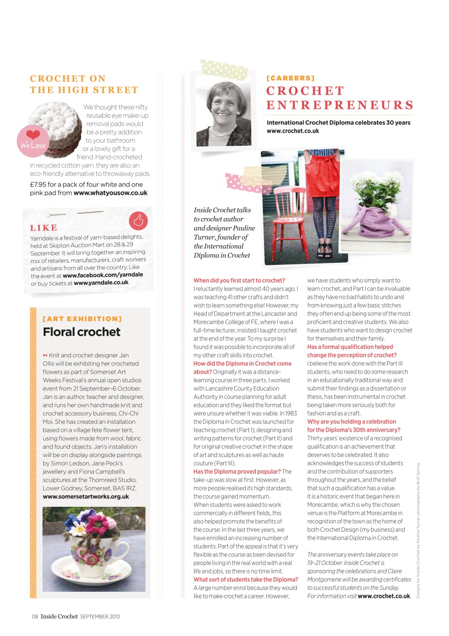 Inside Crochet Preview Pages