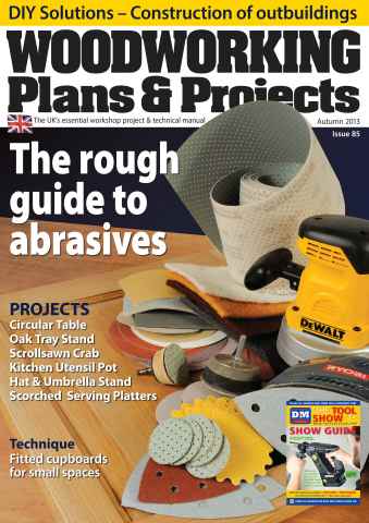 Woodworking Crafts Magazine issue Autumn 2013