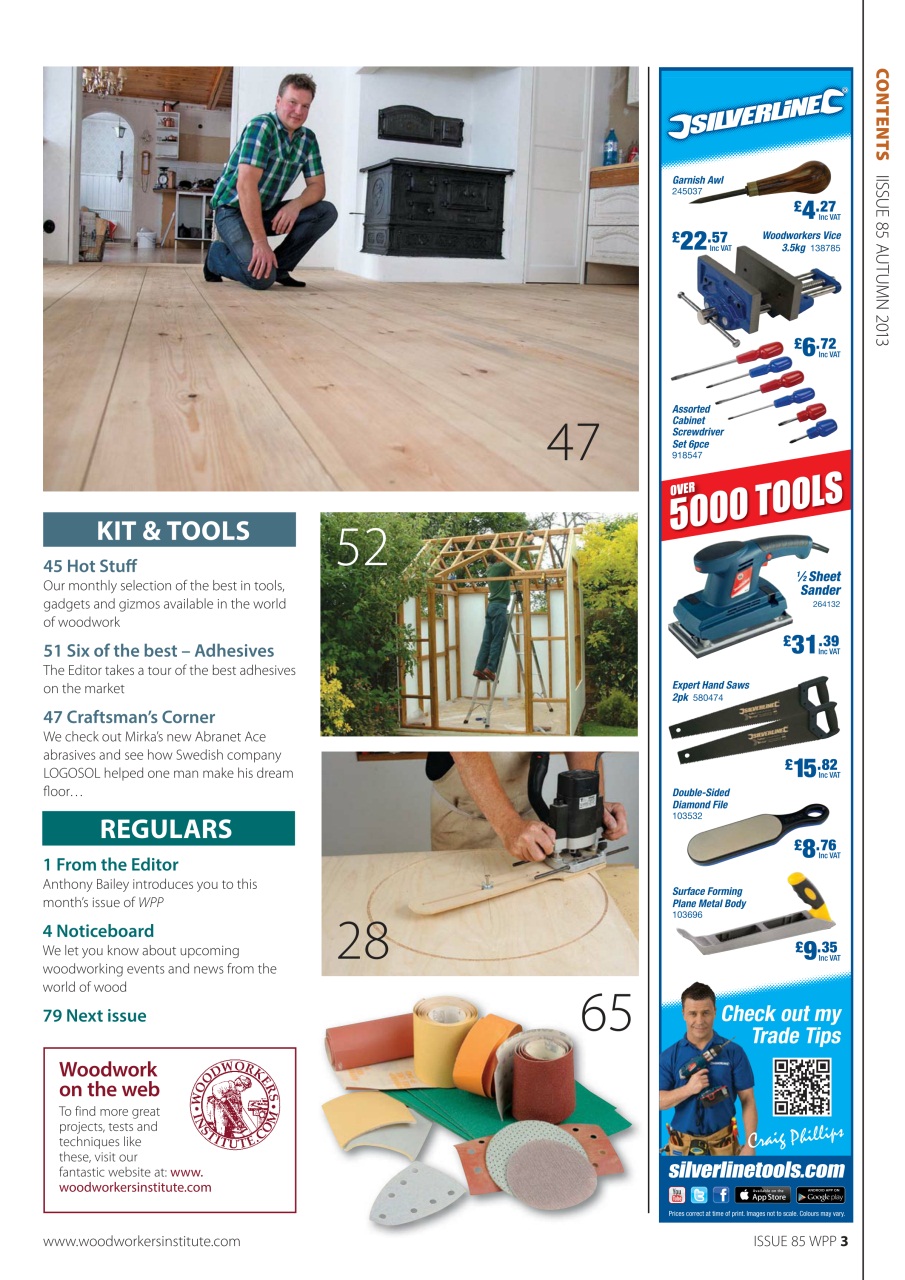 Woodworking Crafts Magazine Preview Pages