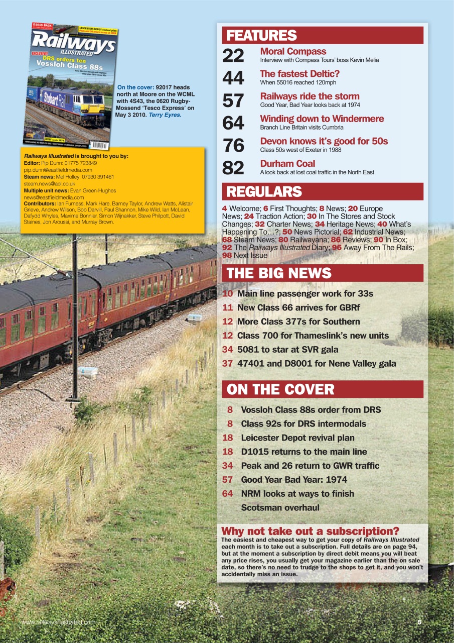 Railways Illustrated Preview Pages