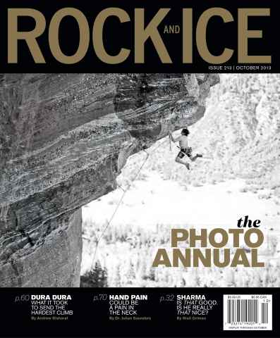 Rock and Ice issue October 2013