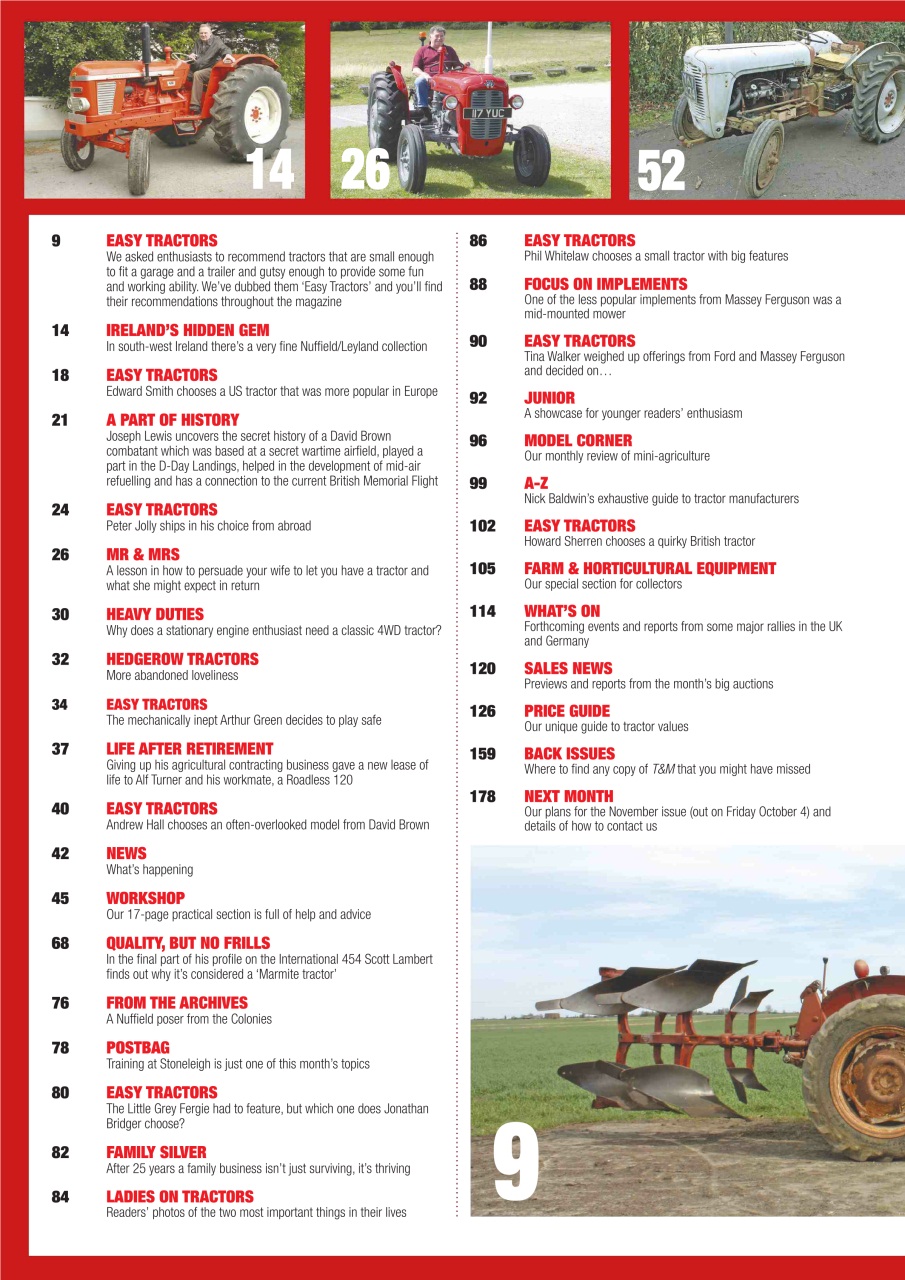 Tractor & Machinery Preview Pages