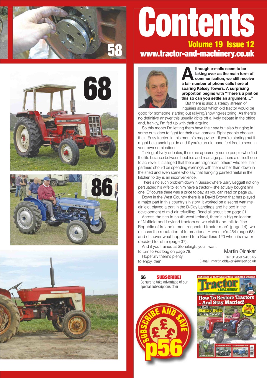 Tractor & Machinery Preview Pages