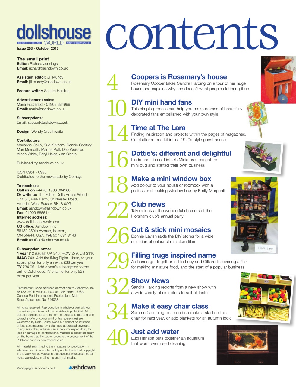 Dolls House World Preview Pages