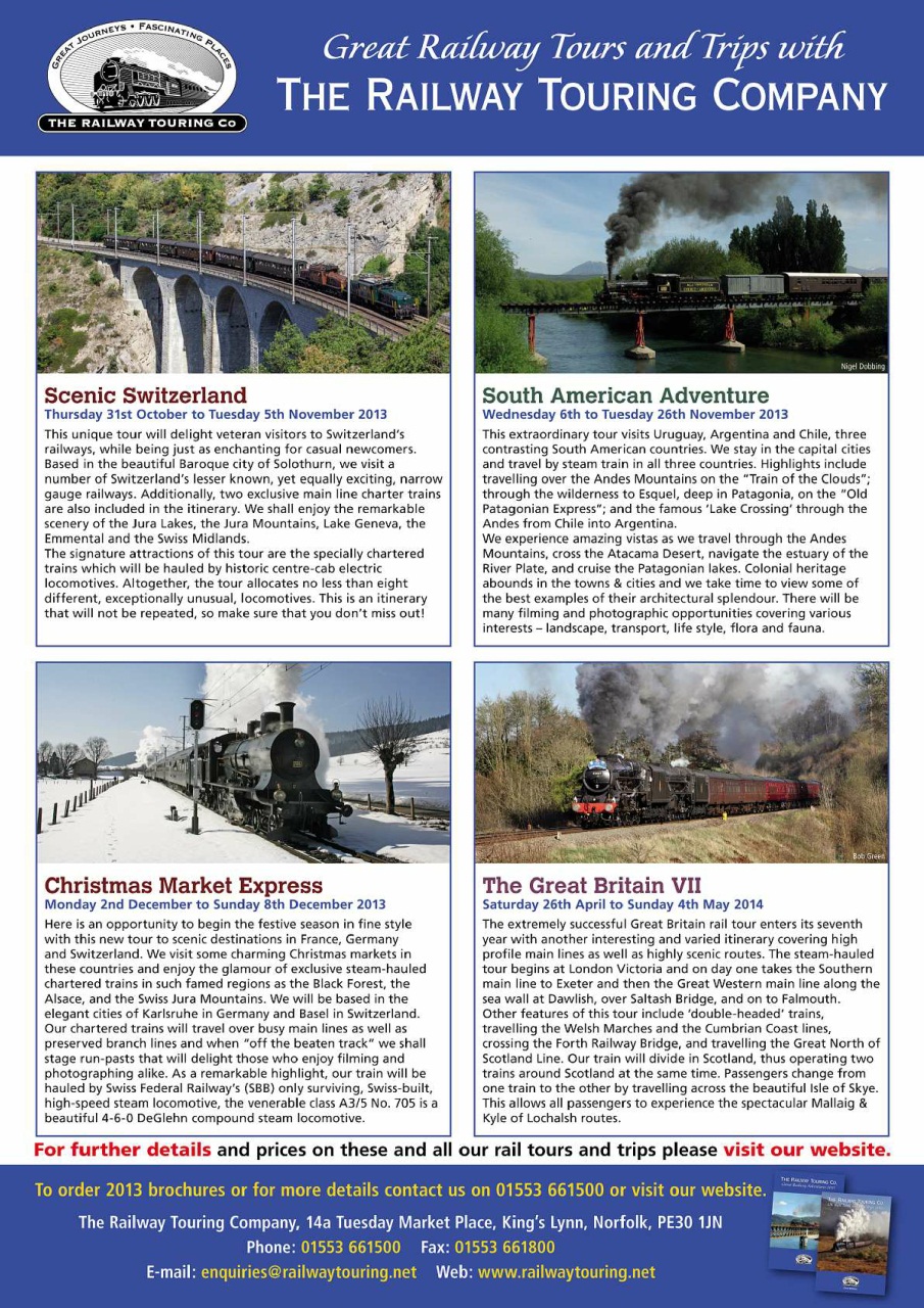 Railway Magazine Preview Pages
