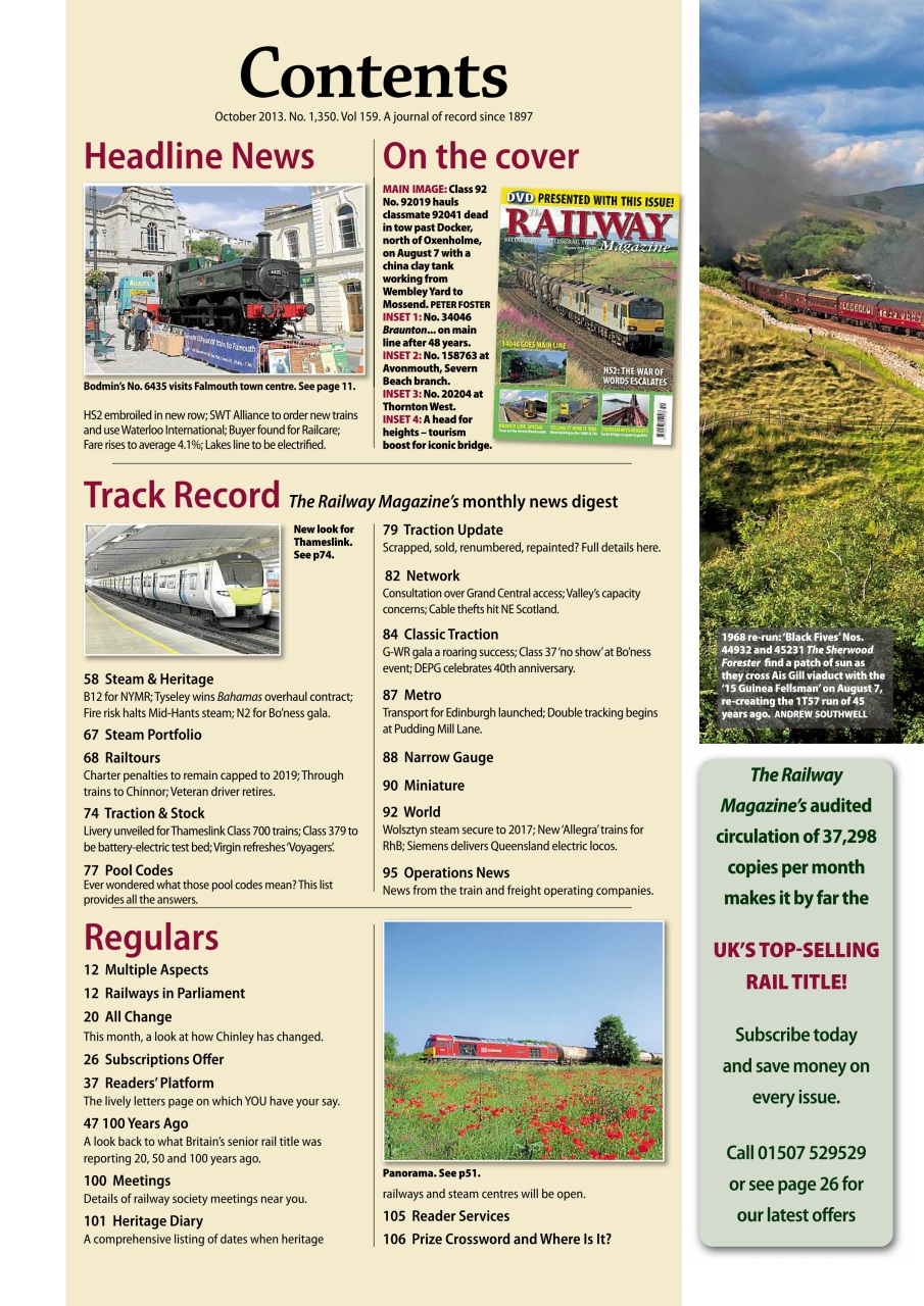 Railway Magazine Preview Pages