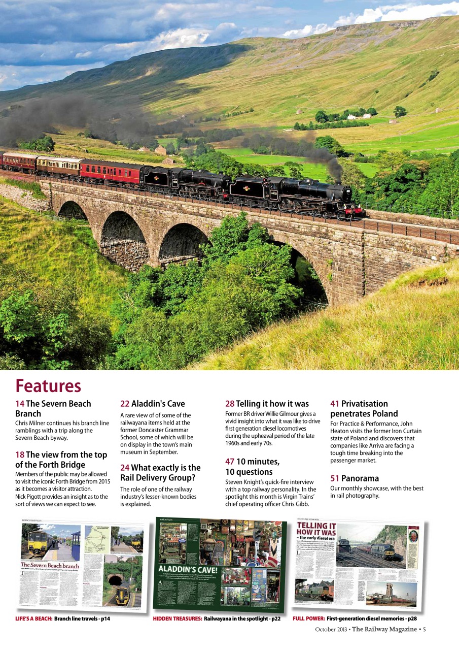 Railway Magazine Preview Pages