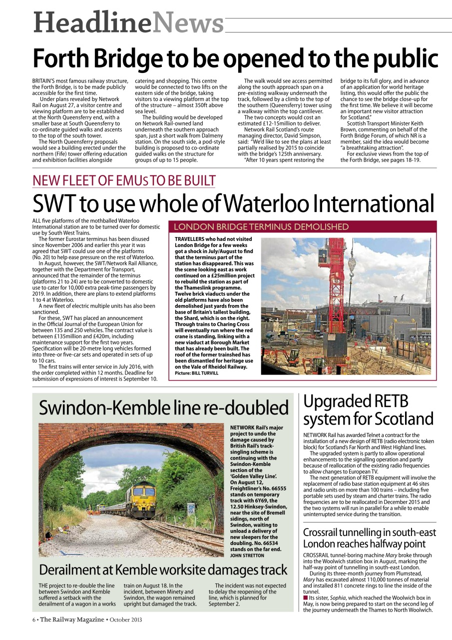 Railway Magazine Preview Pages