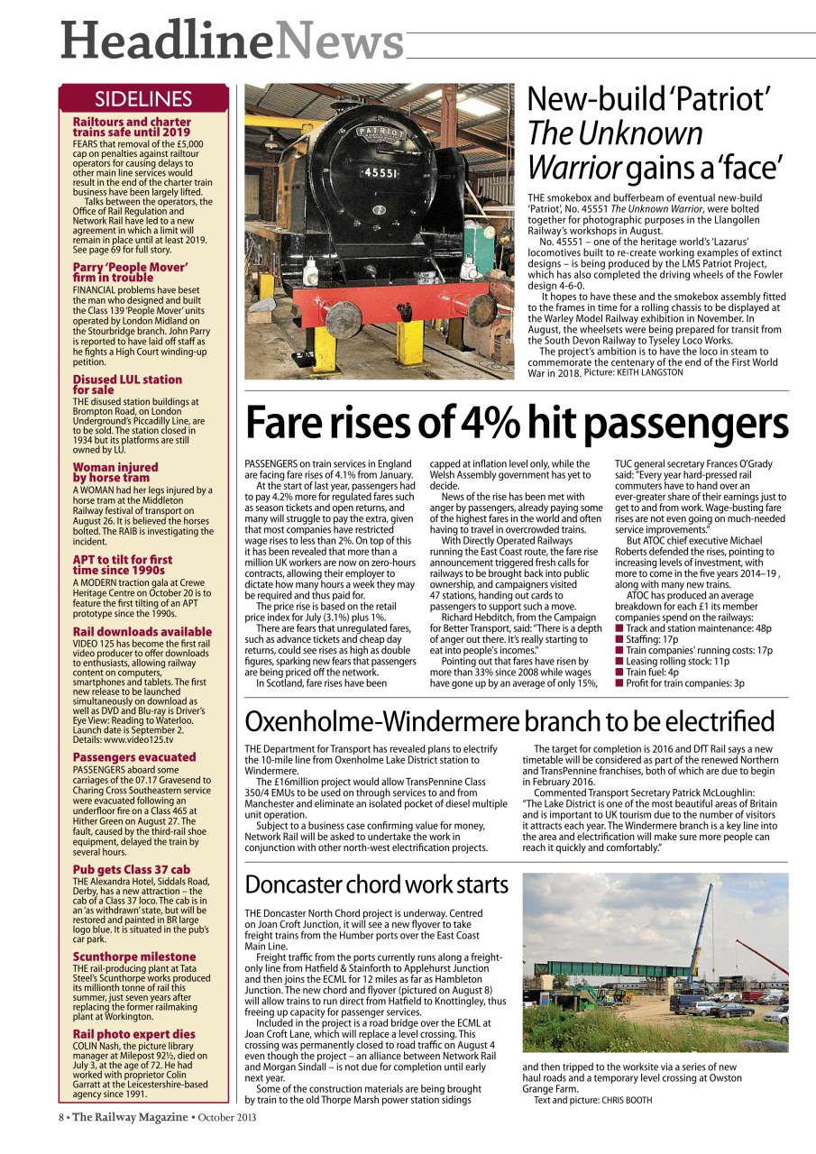 Railway Magazine Preview Pages