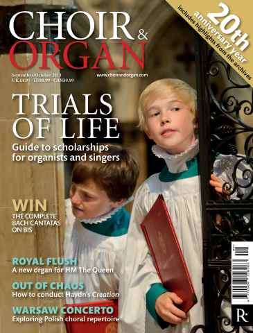 Choir & Organ issue Sept - Oct 2013