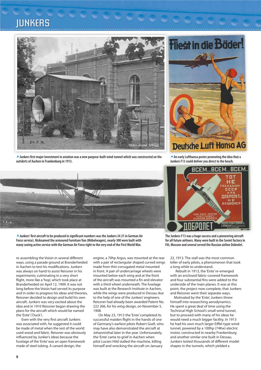 Aeroplane Company Profile Preview Pages