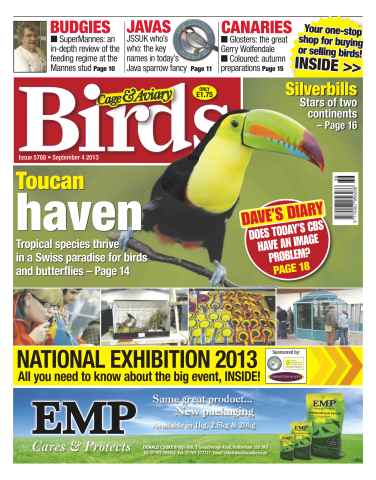 Cage & Aviary Birds issue Issue 5768 Toucan haven