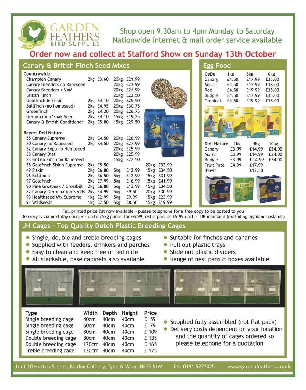 Cage & Aviary Birds Preview Pages