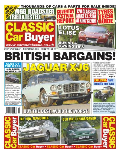Classic Car Buyer issue 