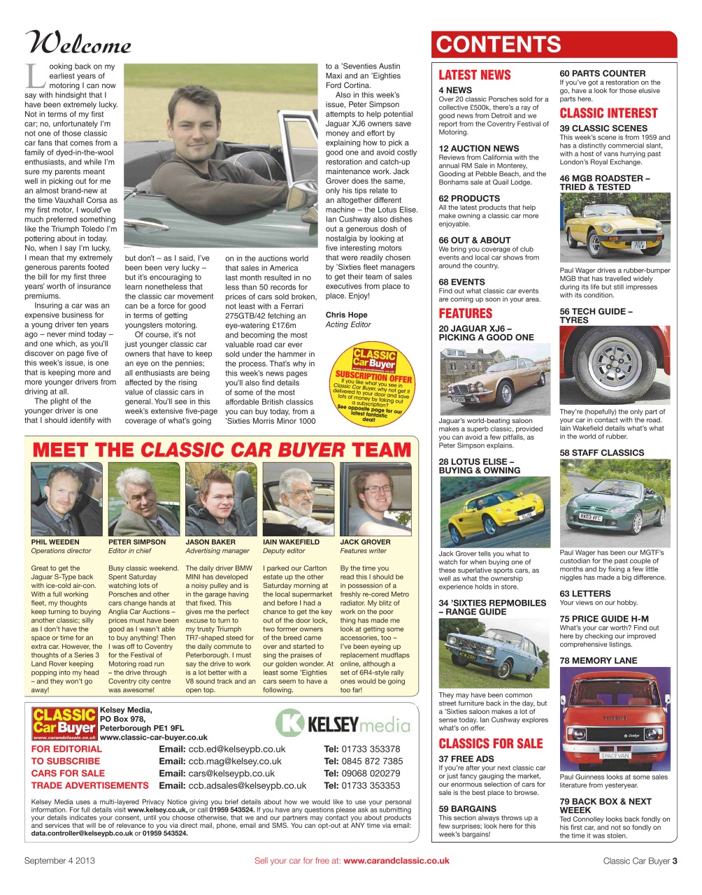 Classic Car Buyer Preview Pages