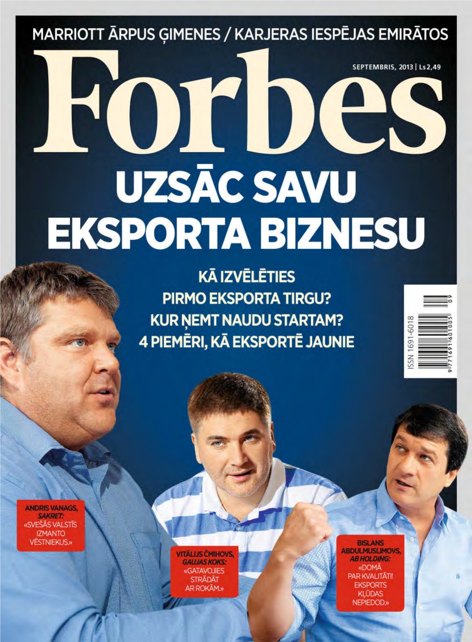 Forbes Latvia Preview Pages