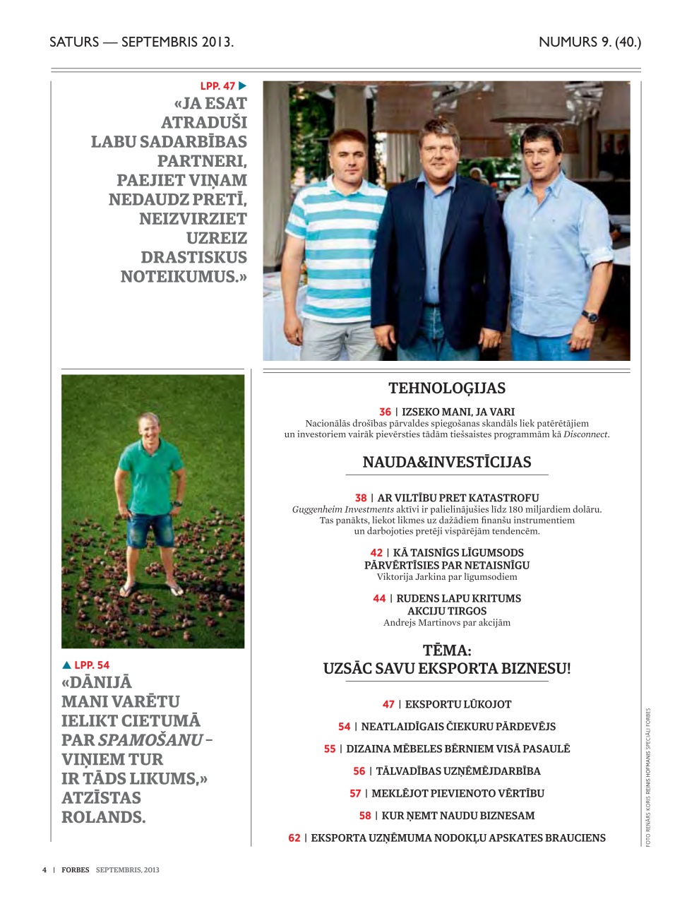 Forbes Latvia Preview Pages