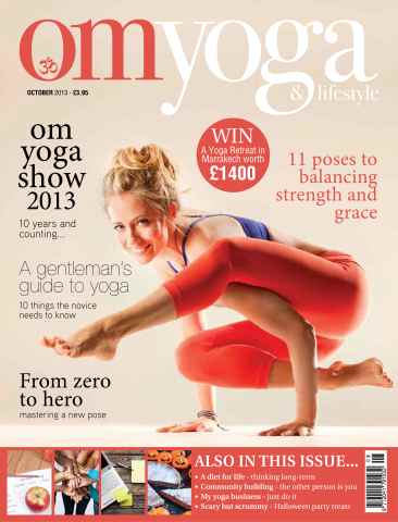 OM Yoga Magazine issue October 2013 - Issue 35
